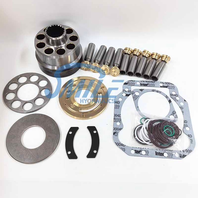 Replace CAT 12G Hydraulic Pump Parts